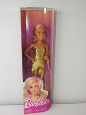 BARBIE DOLL FASHIONISTAS #222 GOLDEN DREAM DISCO THEME BARBIE NEVER OPENED