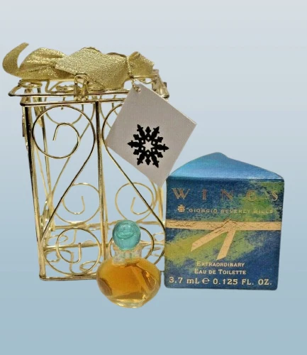 2 ADORNO DE FRAGANCIA ALAS BEVERLY HILL EAU DE TOILETTE 0,125 OZ + CAJA DE NAVIDAD Foto 2 de 4