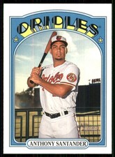 2021 Topps Heritage #377 Anthony Santander Baltimore Orioles TW3943