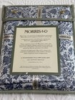 Morris & Co. Blue/White Botanical Standard Pillowcases-Set of 2  100% Cotton-NWT — photo 2
