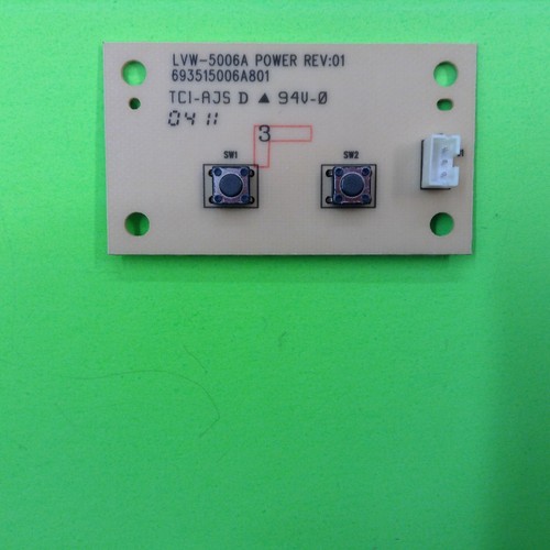 Go R6740 Recorder DVD Player Switch Button Board 693515006A801 LVW-5006A - Picture 1 of 2