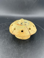 Vtg Weller Muskota Mushroom 8 Hole Flower Frog W/ Some Condition Issues See Pics