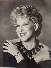 Bette Midler Autographed 8x10 With Certification Bette Midler Autographed 8x10 With Certification