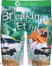 Ethika Staple Boxer Briefs | Breaking Bad | Size Small | Bright Kelly Green