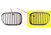 KüHlergrill KüHlergitter Schwarz FüR BMW 5Er E39 Touring