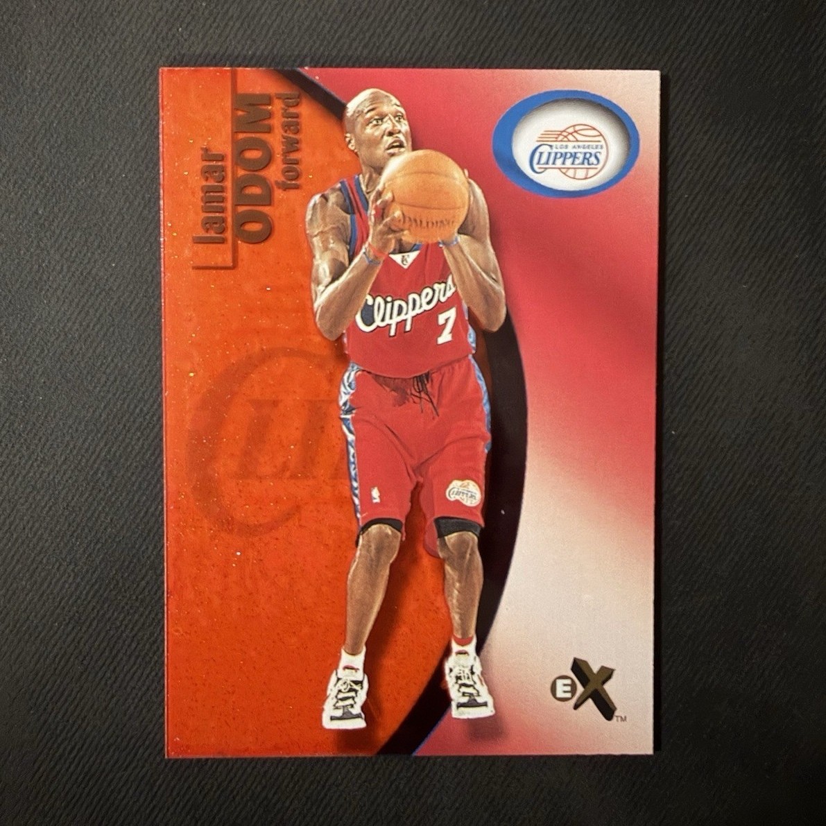 2000-01 EX Lamar Odom #36 Clippers Essential Credentials Now /201