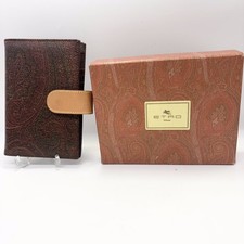 Portadocumenti agenda originale ETRO mai usato con scatola pelle multicolore