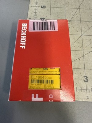 NEW  Beckhoff EL1904 0000 new in box USA seller in stock