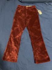 Universal Thread Bootcut Corduroy Pants Burgundy, Size 2R, New with Tags