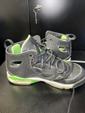 Jordan Flight Club 91 Black Green Strike White GS Youth shoes DM1685-003 sz 7Y