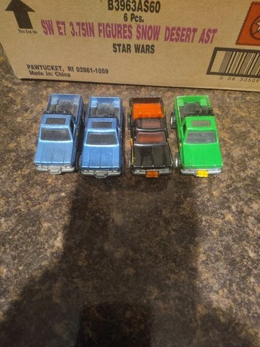 Lot Of (5) Hot Wheels Vintage Real Riders Bywayman Trucks