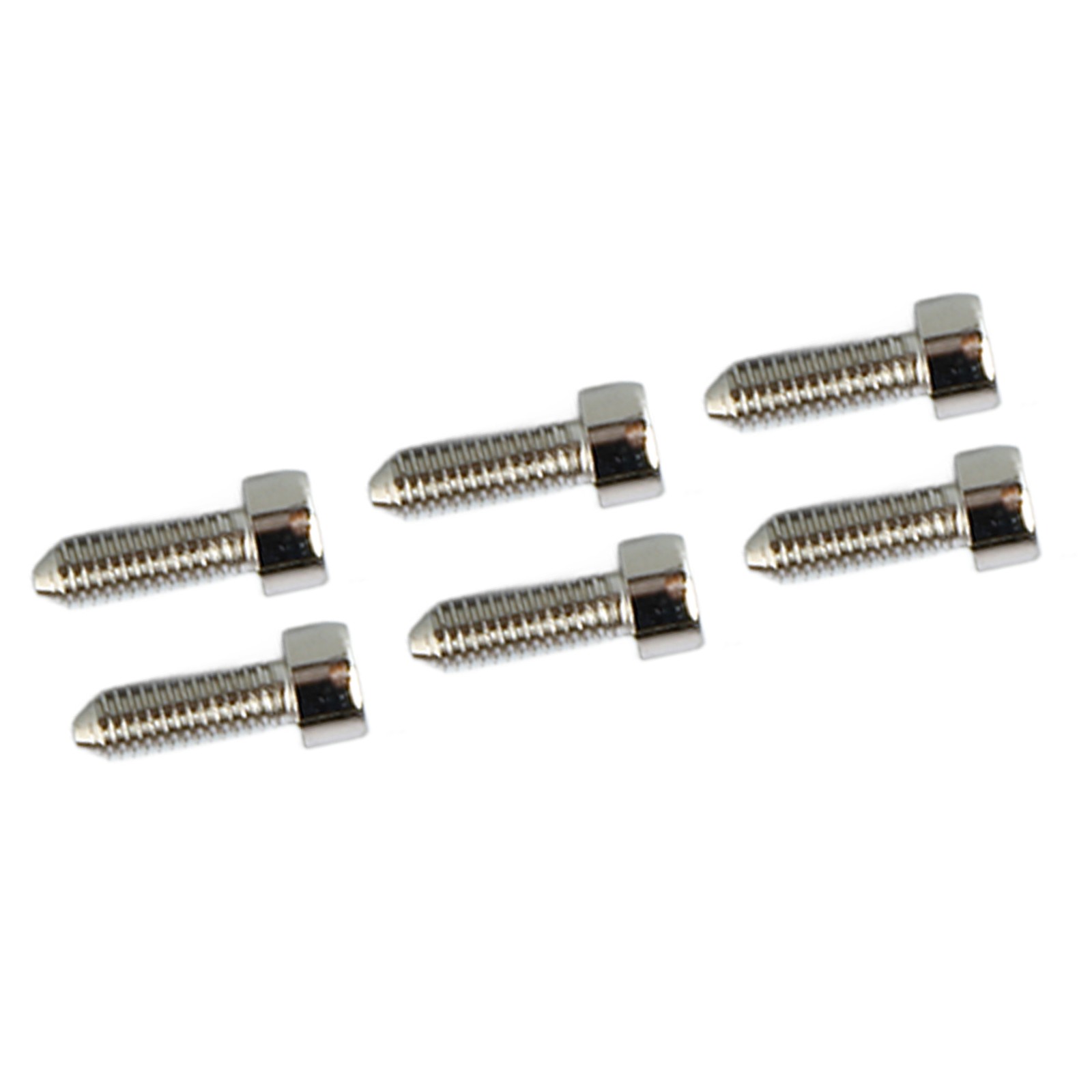 6PCS Guitar Hex Head Screws Double Tremolo Bridge Saddle String Locking Screw