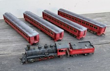 Vintage Toby Brass HO 2-8-2 California Wester...