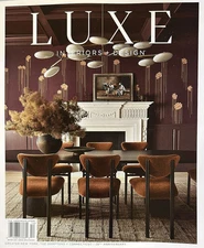 Luxe Interiors & Design Magazine November-December 2025 Free Shipping Brand New