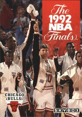 1992-93 SkyBox #318 NBA Champs Michael Jordan - BSK