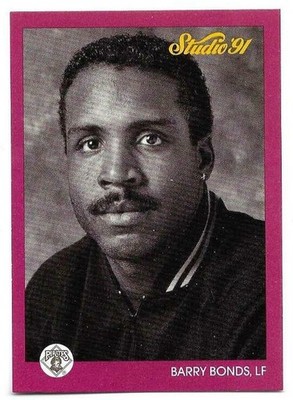 BARRY BONDS 1991 STUDIO CARD NEAR MINT+ CONDITION