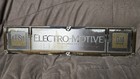 Norfolk Southern NS SD60 6607 Rebuilt To SD60E 7024 LOCOMOTIVE BUILDERS PLATE — photo 1
