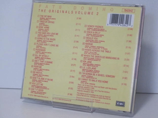 CD Fats Domino:  The Originals Vol. 2  (1990) - Bild 2 von 4