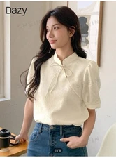 NWT Dazy Star Series SHEIN White Blouse