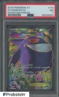 2014 Pokemon XY Phantom Forces #114 FA Gengar EX PSA 7 NM