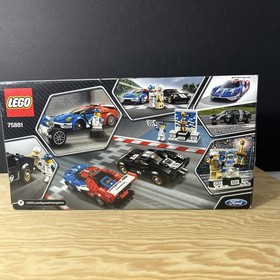 LEGO SPEED CHAMPIONS: 2016 Ford GT & 1966 Ford GT40 (75881) NEW & SEALED T25