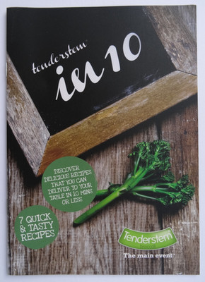 TENDERSTEM IN 10 Recipe Booklet. 7 Quick & Tasty Recipes. 14 pgs. Tartlet,Salads