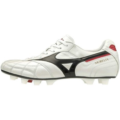 Mizuno Morelia II Japan Fußballschuhe Super White Pearl/Black 22-30 cm 2E Japan