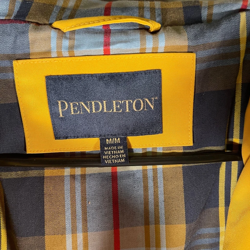 Pendleton Women's Yellow Waterproof Rain Jacket - Image 3 of 4
