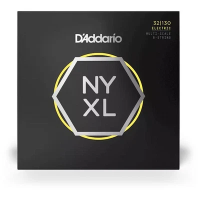 D’Addario NYXL32130MS - NYXL Bass Nickel Wound, Multi Scale 6-String 32-130 - Bild 1 von 4