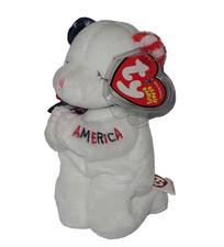 RARE AMERICAN BLESSING USA TY BEANIE BABIE MWMT FREE SHIPPING