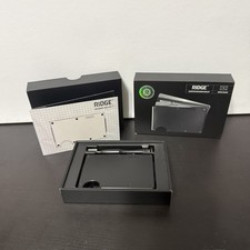 Ridge Slim RFID Blocking Wallet 2.0 Royal Black