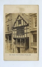 Chester God's Providence House - CdV Photo By Francis Bedford