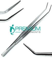 New Dental Cotton College Tweezer 16cm Dressing Pliers Surgical Forceps Tools