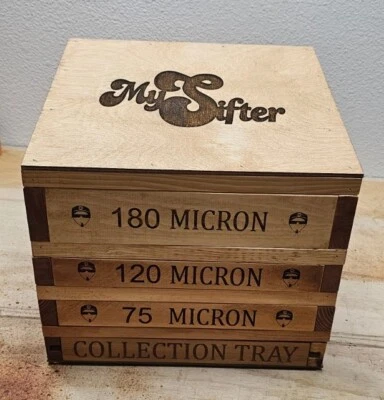 HK's-MySifter- 3 SCREEN 12x12 MAGIC SIFT BOX ** 180/120/75 Micron