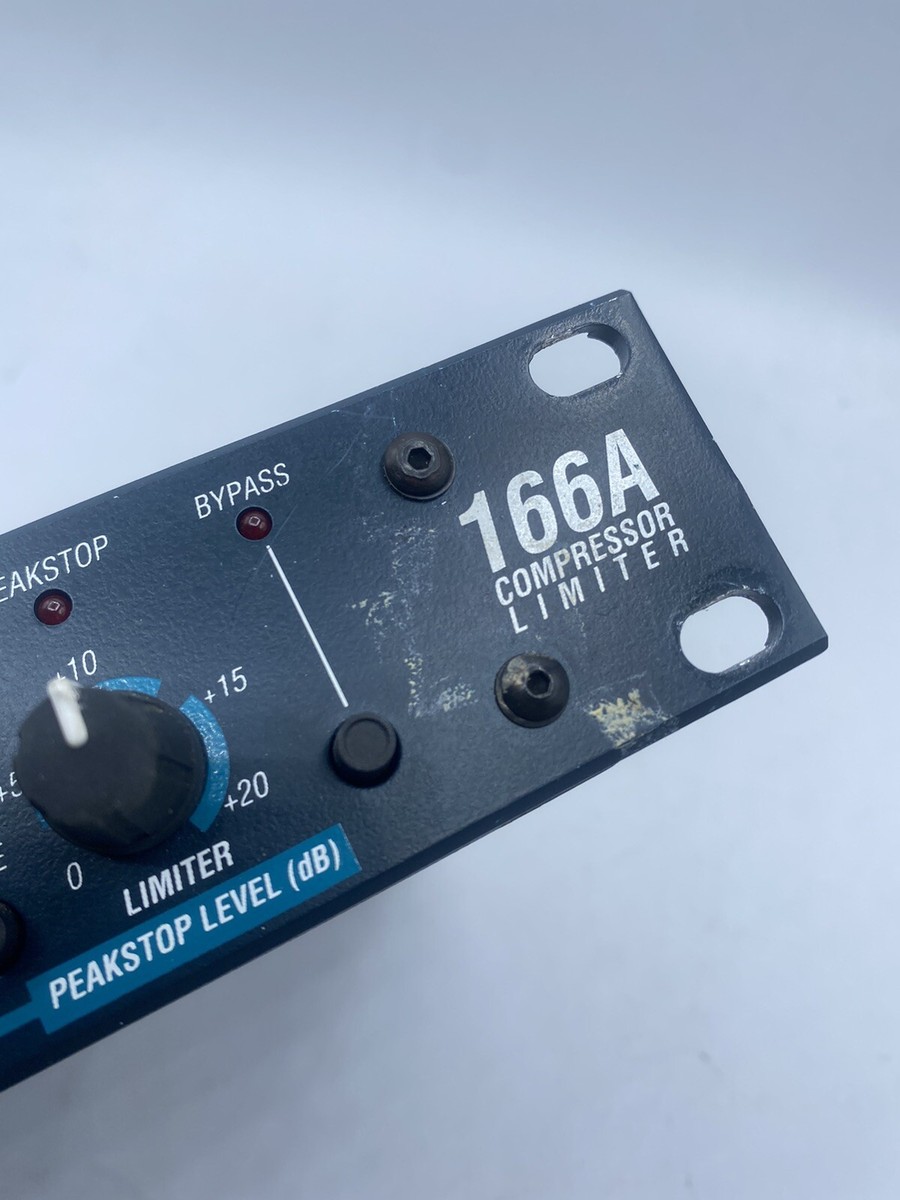 DBX 166A COMPRESSOR LIMITER 2 Channel TESTED | eBay