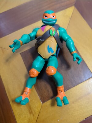 TMNT Teenage Mutant NINJA TURTLE Action Figures Viacom Playmates Michaelangleo