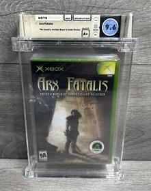 1ST PRINT! Arx Fatalis 9.6 A+ Holiday Buyers Guide Xbox WATA Graded NOT VGA CGC