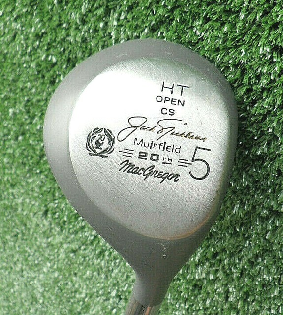 JACK NICKLAUS MACGREGOR MUIRFIELD METAL 5 WOOD GOLF CLUB RH 20TH