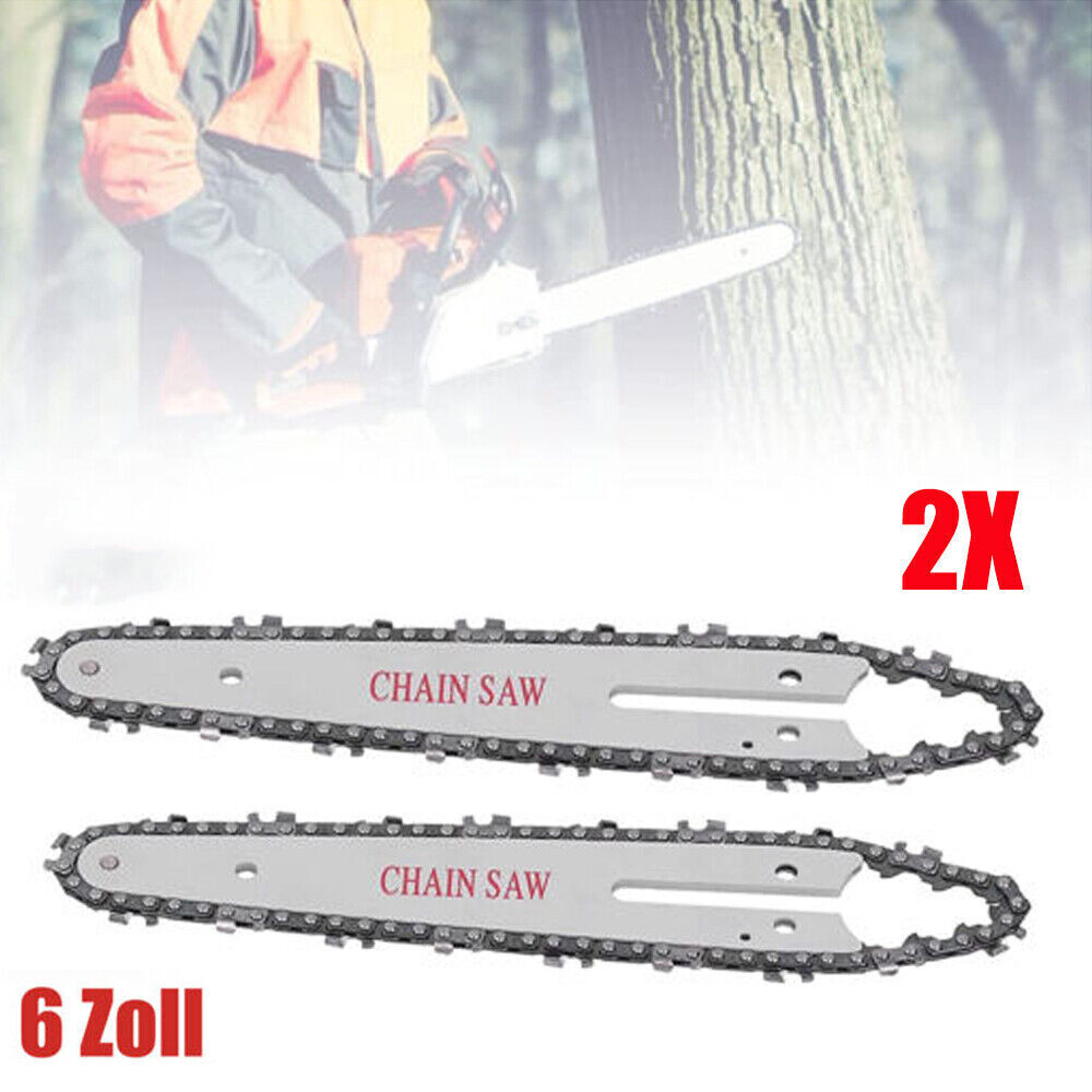 4x Ersatzkette Für Mini-Kettensäge - Reparaturzubehör Zum Schneiden