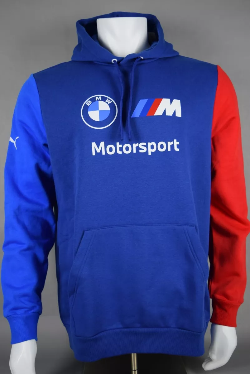 PUMA Sudadera con capucha BMW M Motorsports Essentials para hombre, Color  Pro Azul-m