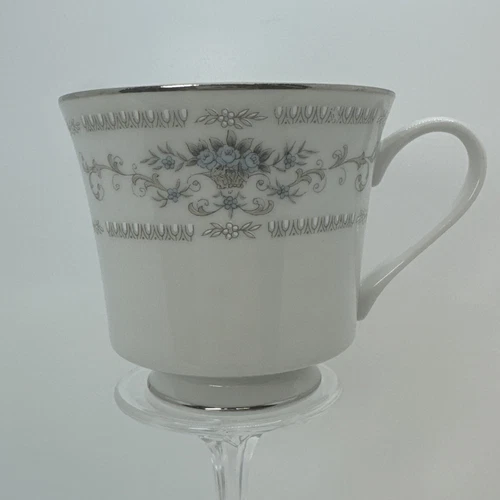 ✨Vintage Wade Fine Porcelain China ~Diane~ Blue Gray Coffee Tea Cup