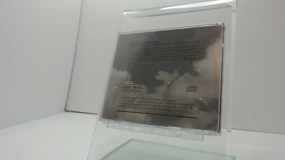 USA Today - The '90s Volume 1 - CD ROM Multimedia Time Capsule Of News 1993 - Image 3 of 4