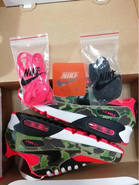 US7.5 Nike Air Max 90 SP Reverse Duck Camo Infrared/Black CW6024
