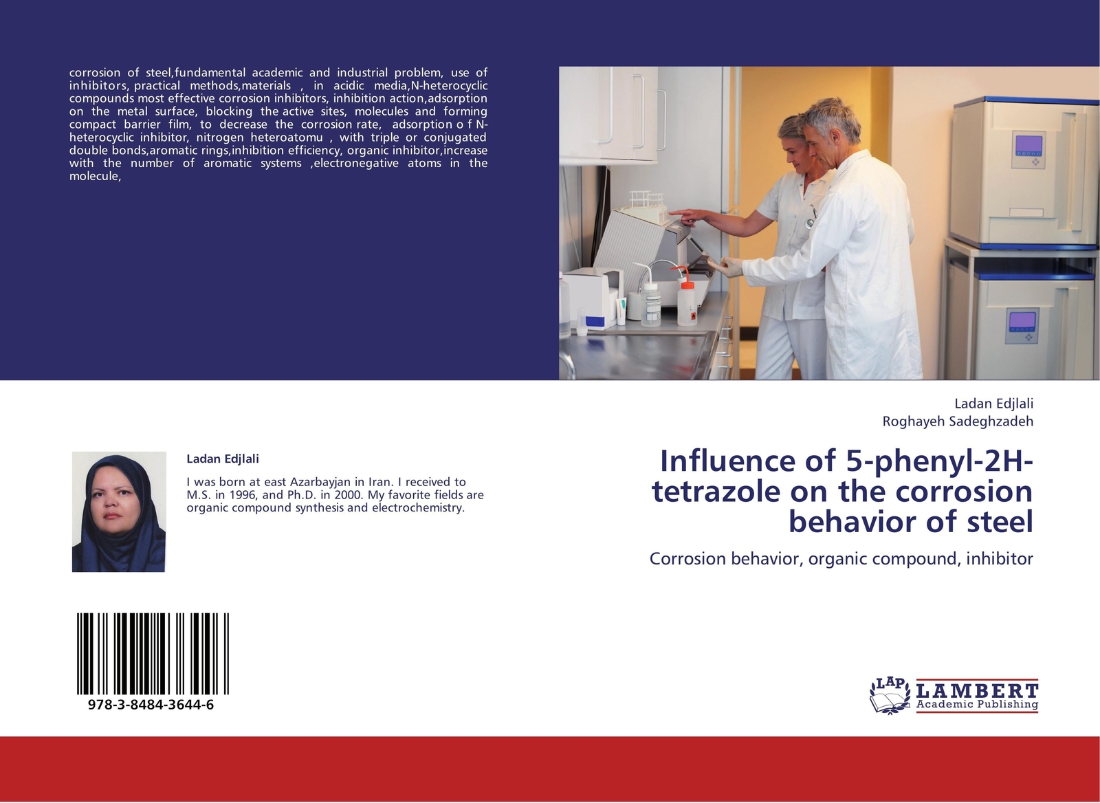 Thumbnail - Ladan Edjlali (u. A.) | Influence Of 5-phenyl-2h-tetrazole On The