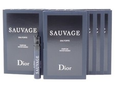 DIOR SAUVAGE EAU FORTE PARFUM 1.0ml .03fl oz x 10 COLOGNE SPRAY SAMPLE VIALS