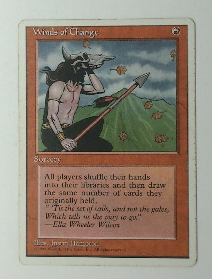 MTG Singles - Winds of Change - Fourth Edition -D334 | eBay