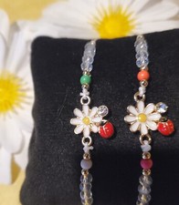 White DAISY Bracelet set