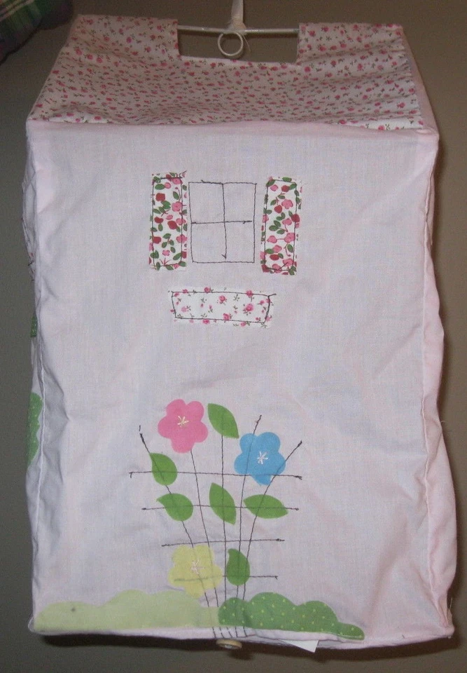 Lámpara colgante Pottery Barn Kids rosa pantalla pájaro casa de muñecas lámpara colgante nueva en caja Foto 3 de 4