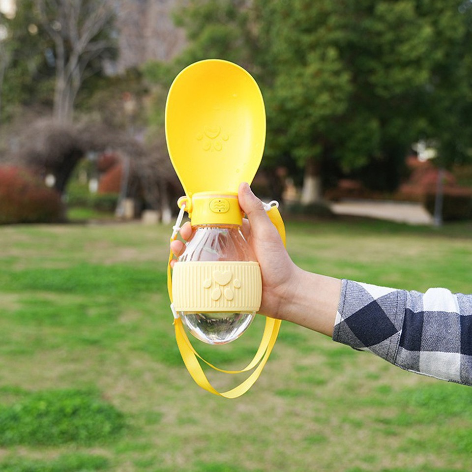 Dog Water Bottle for Walking Foldable Portable Dog Water Bottle for Dog
