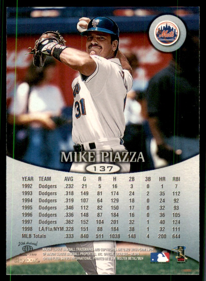 Mike Piazza 限定版 フィギュア 1998 プレミアコレクション Mike Piazza 限定版 フィギュア 1998 プレミアコレクション 1998